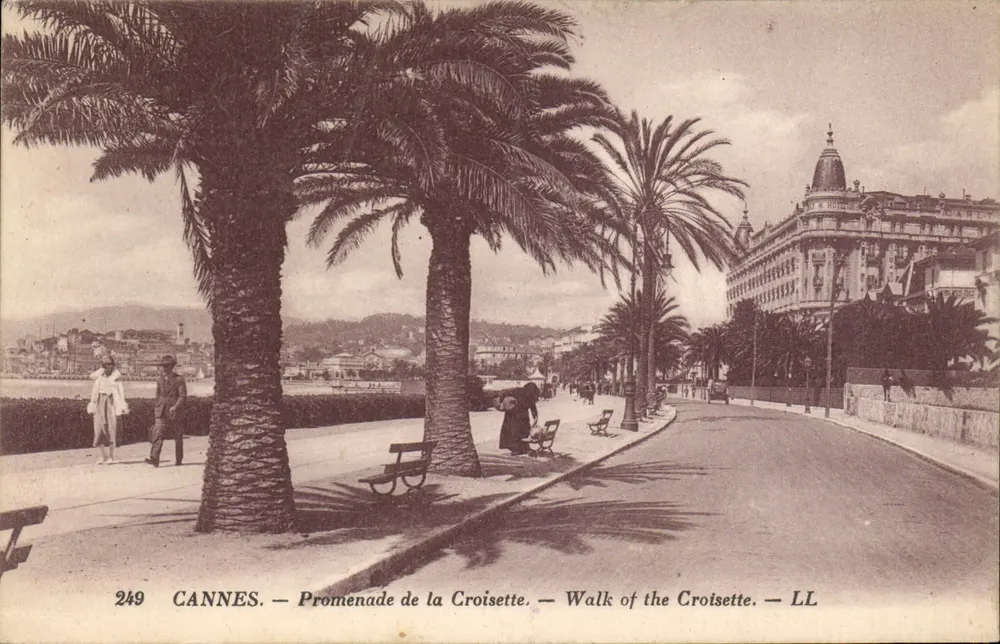 CANNES — Promenade de la Croisette — LL, n°249 - Frente