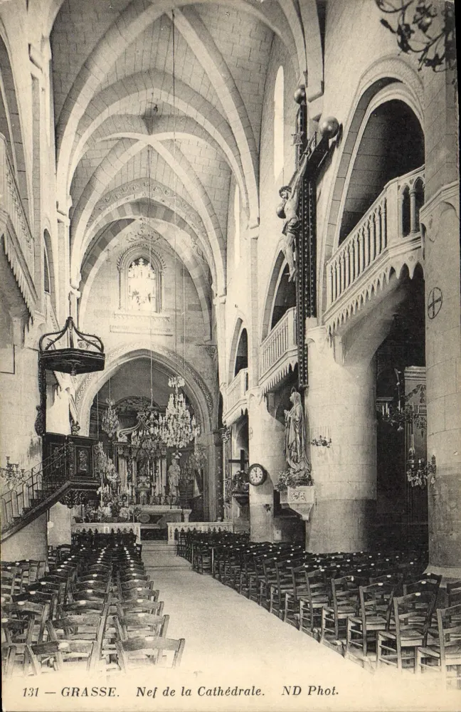 Grasse — Nef da Catedral — ND Fot. n°131 - Frente