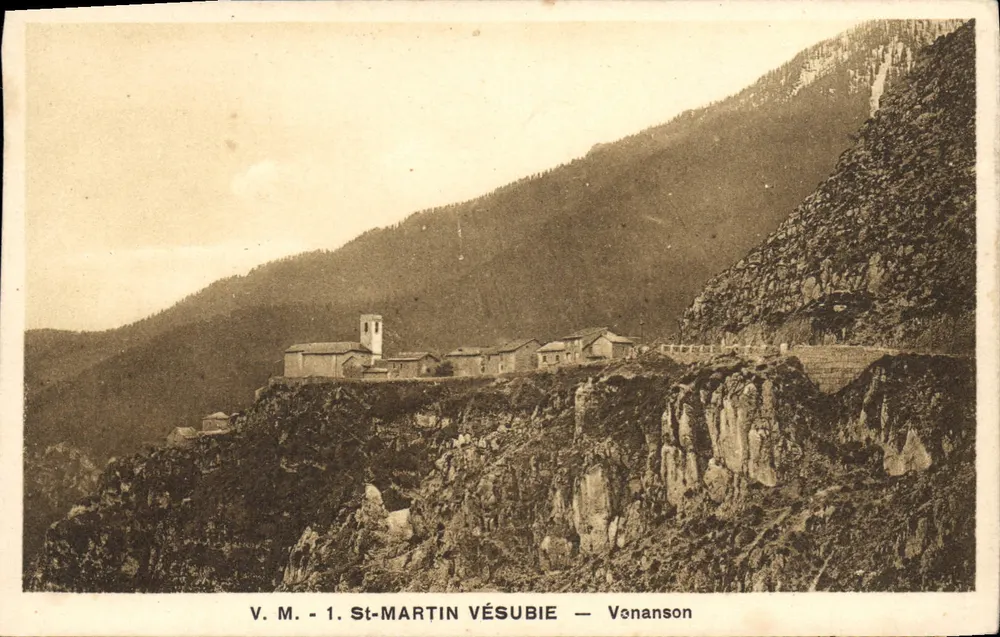 St-Martin Vésubie — Venanson — V.M. - 1 - Frente