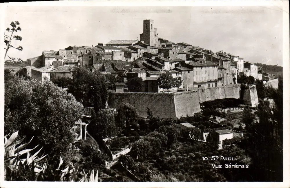 Saint-Paul - Vista Geral — Edições Fränk, n°10 - Frente