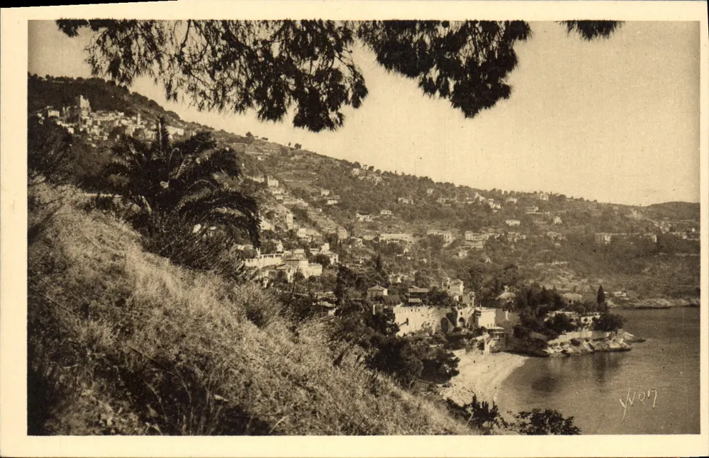 Cabbé Roquebrune — Côte d'Azur — Édition d'Art YVON - Recto