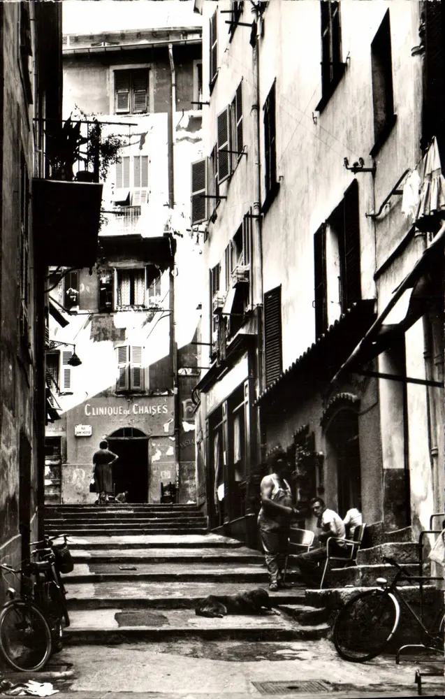 Nice — Ein Stück der Altstadt — Rue du Four — Editions d'Art MONJUET - Vorderseite