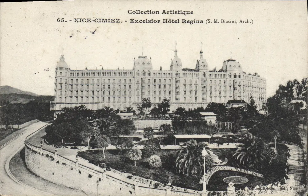 Nice-Cimiez — Hotel Regina — Edition Gabet, Foto. Nice - Vorderseite