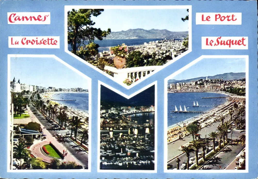 Cannes — A Croisette, O Porto, O Suquet — Edições Rella Nice - Frente