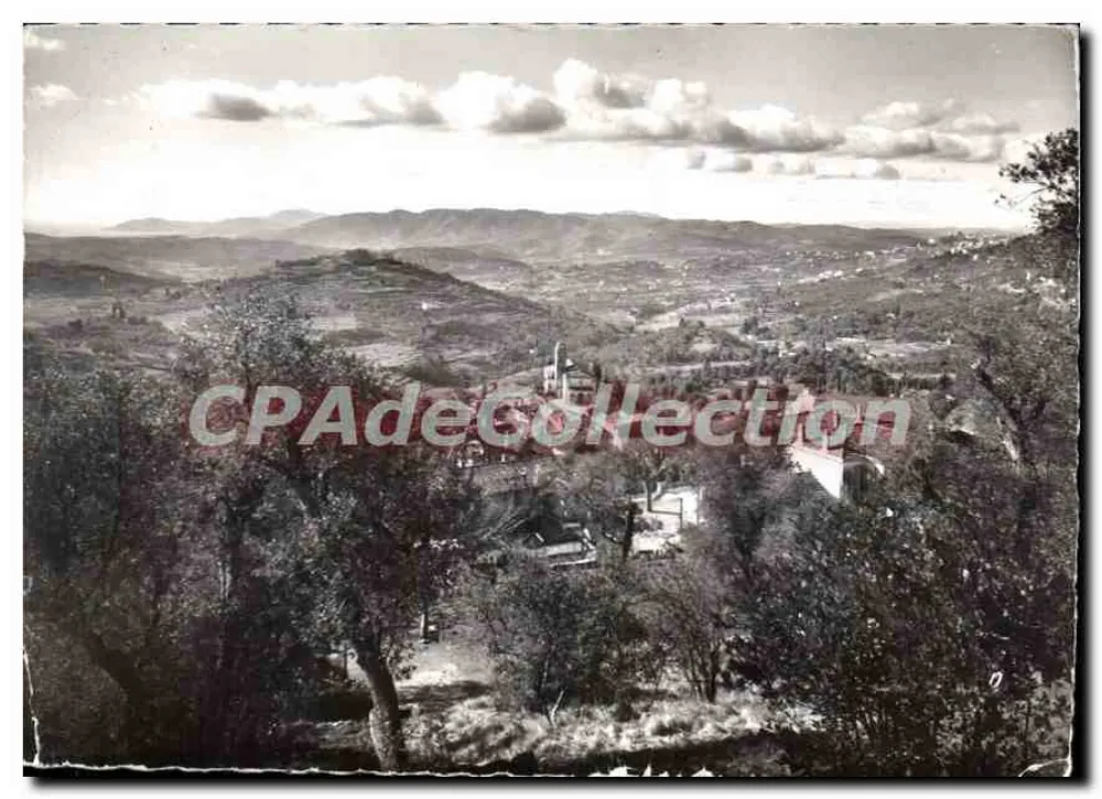 Magagnosc — Panoramablick Richtung Grasse und der Golf von la Napoule — Edition Aux Amis des Livres - Nice - Vorderseite