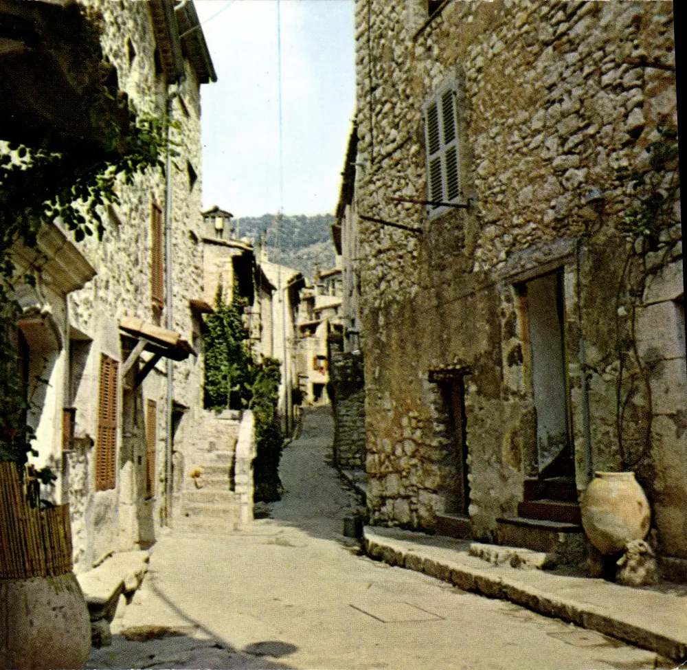 Tourrettes-sur-Loup — seine alten Straßen — Editions S.E.P.T. - Vorderseite