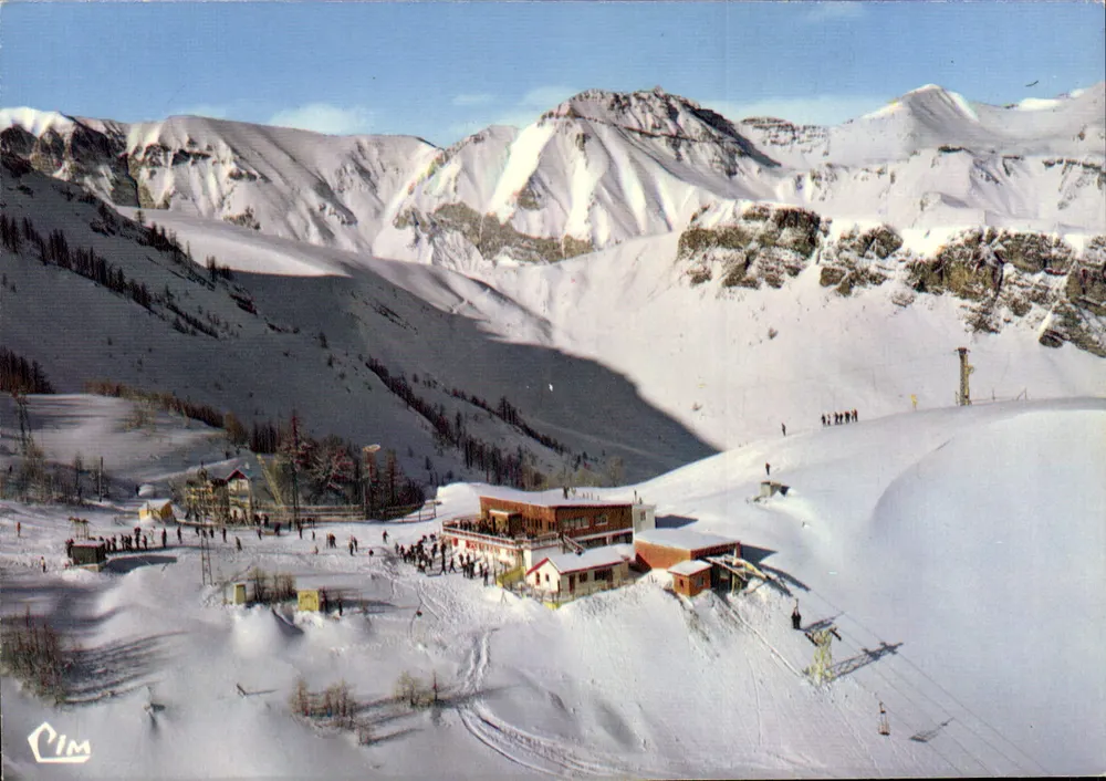 Sauze d'Oulx — Estação de inverno — Impressor C.I.M. — n° 38-000 - Frente