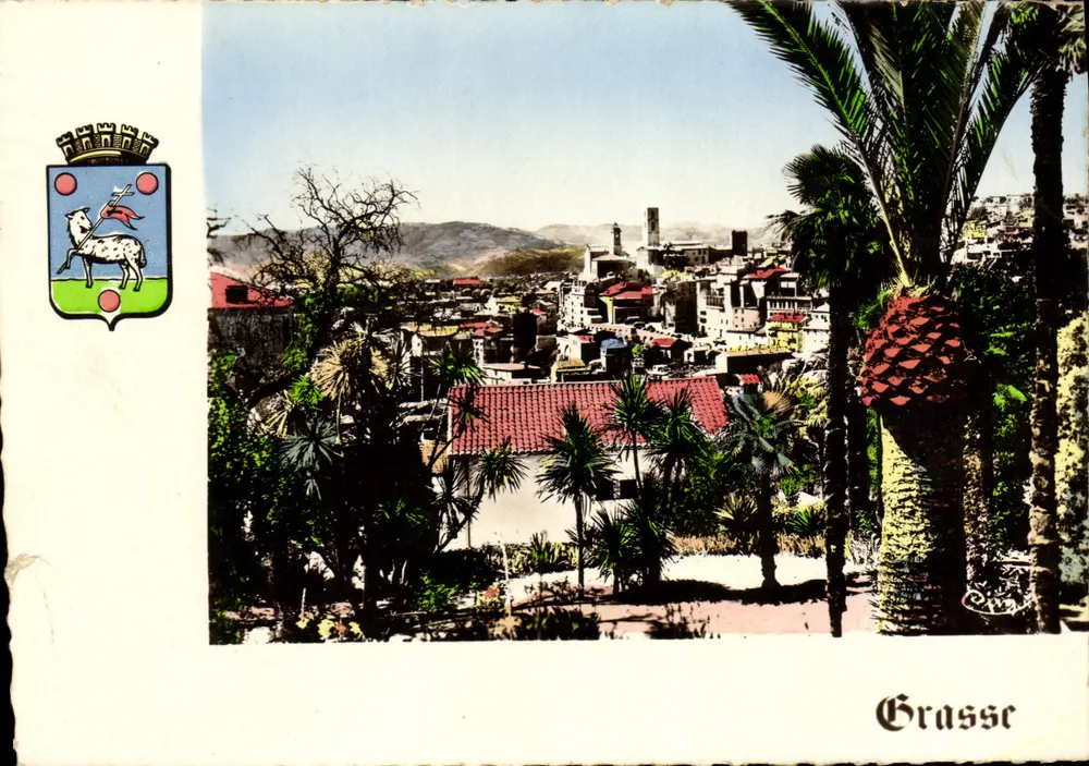 Grasse — Vista panorâmica — Imp. Macon - Frente
