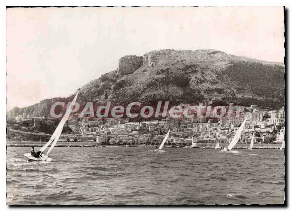 Monaco — La Condamine, das Prinzenpalais und der Hundekopf — Ausgabe « LA CICOGNE » - Vorderseite