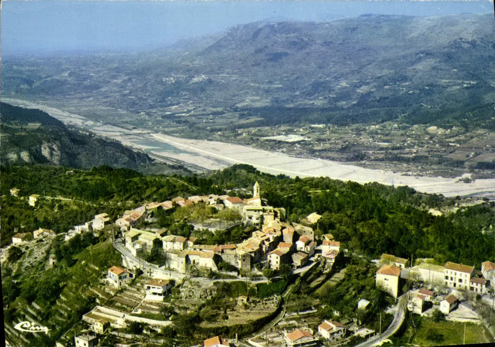 Aspremont (Alpes-Maritimes) — Luftbild — Verlag Cine - Vorderseite