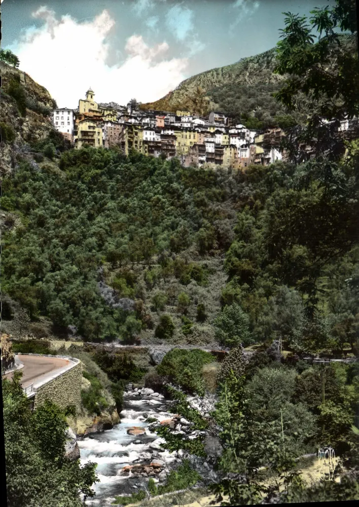 Tal der Roya — Dorf Saorge (Höhe 520 m.) — Editions Gambetta, Nice - Vorderseite