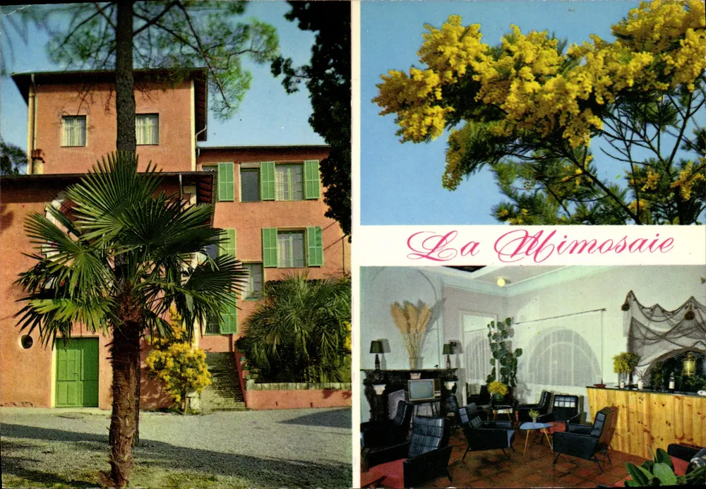La Mimosaie — Hotel-restaurant — Éditions Gilletta, n° 12345678 - Vorderseite