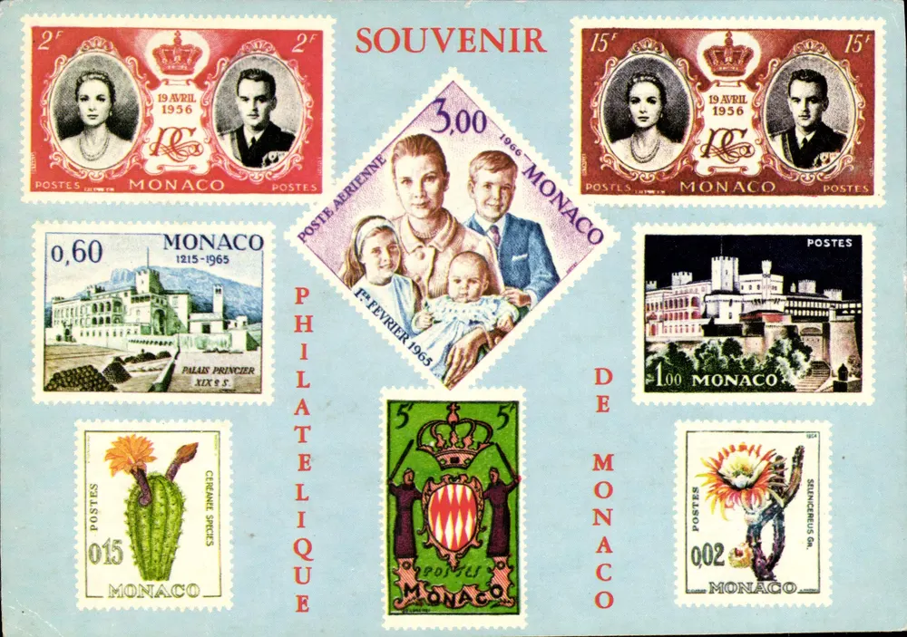 Monaco — Philatelistischer Andenken 1966 — Éditions Molipor - Vorderseite