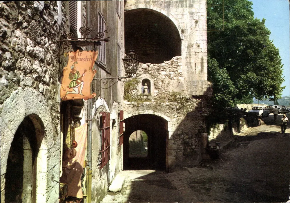 Der Minstre — rue du Portail, Saint-Paul-de-Vence — unbekannter Verlag - Vorderseite