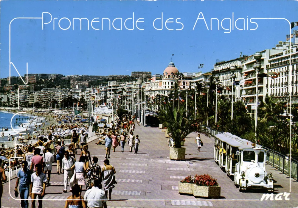 Promenade des Anglais — Nice — Verlag mar - Vorderseite