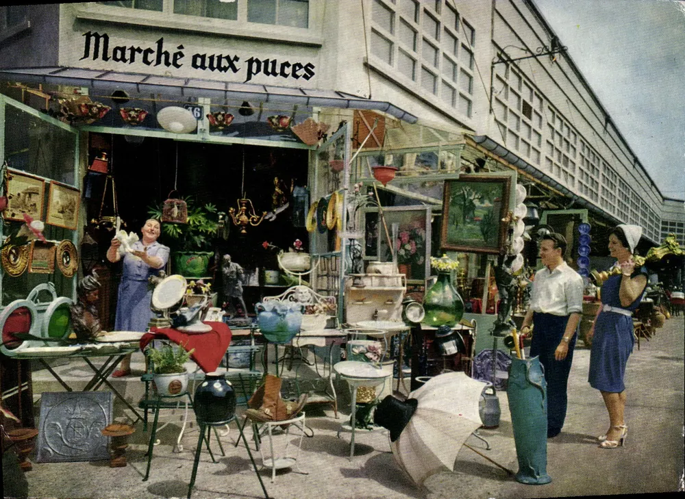 Flea Market — Paris — Publisher unknown, series number not readable - Front