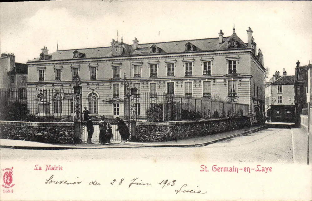 A Prefeitura — St. Germain-en-Laye — Paris Editor, n° 1684 - Frente