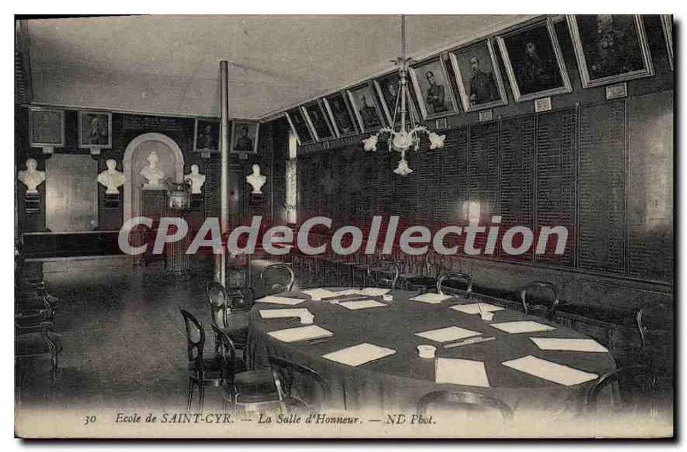 Schule von SAINT-CYR — Der Ehrensaal — N.D. Pbot. - Vorderseite