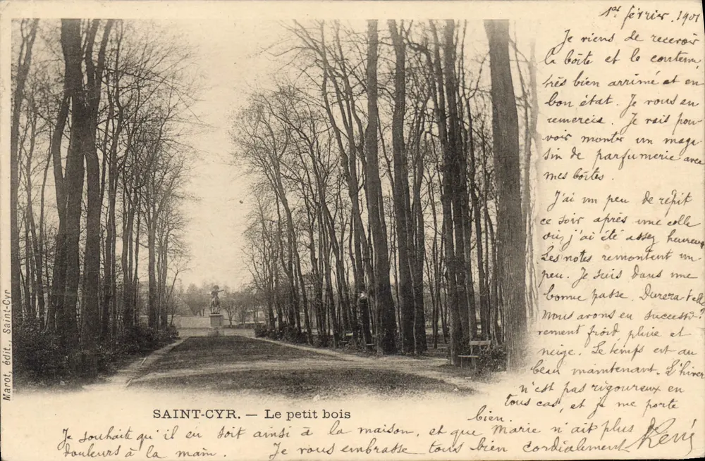 SAINT-CYR — Il piccolo bosco — Marot, editore Saint-Cyr - Recto