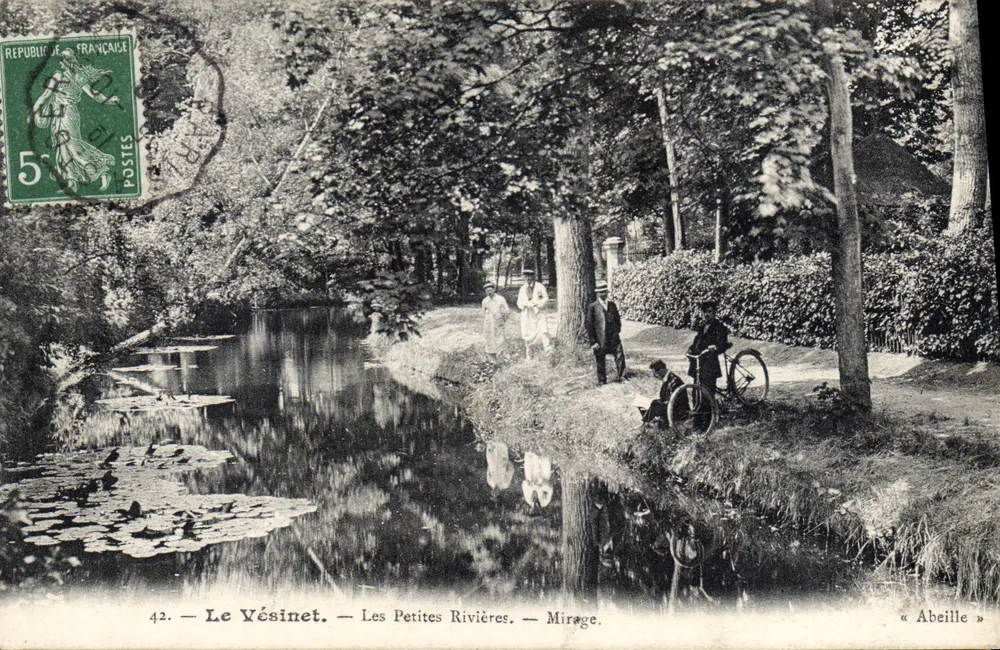 O Yésinet — As Pequenas Rios — Mirage — « Abelha » - Frente