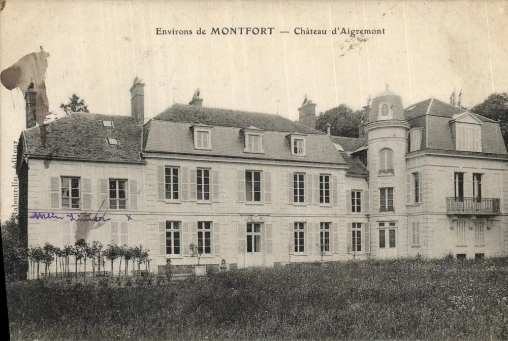 Omgeving van MONTFORT — Kasteel van Aigremont — Uitgever Rabourdin - Voorkant