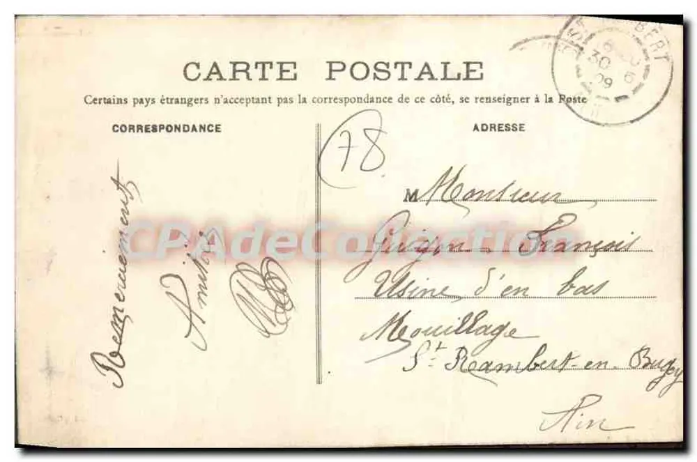 Maison-Laffitte (S.-et-O) - Campo de Corridas - Saída dos Cavaleiros - Verso