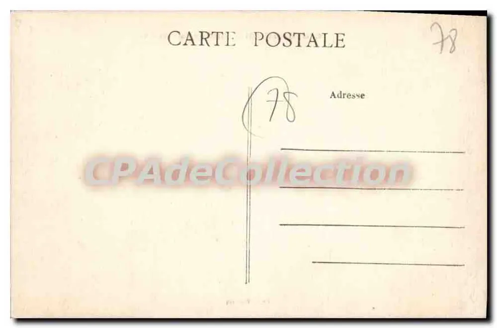Montfort-l'Amaury (S.-et-O.) — Porte Bardoul — Edit. J. Warrant - Rückseite