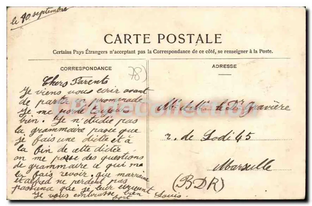 Saint-Germain-en-Laye — Kapelle des Krankenhauses — unbekannter Verlag, Nr. 24 - Rückseite
