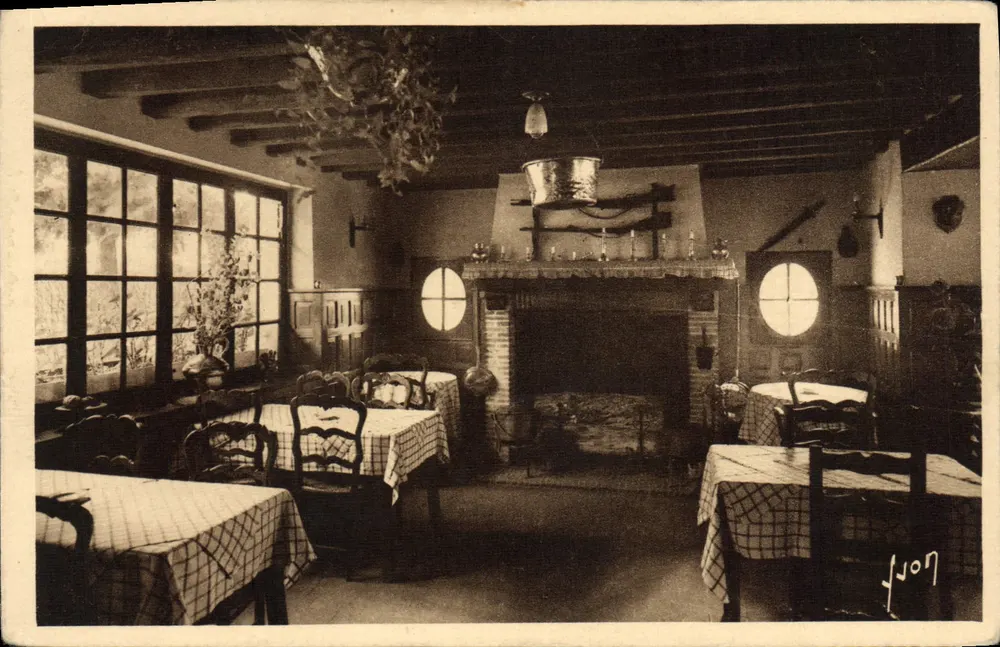 Die Auberge de Ponchartrain — Speiseraum — Kunstausgabe 'VON' Paris - Vorderseite
