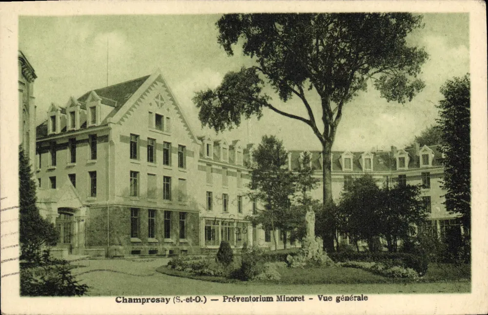Champrosay (S.-et-O.) — Preventorium Minoret — Allgemeiner Blick - Vorderseite
