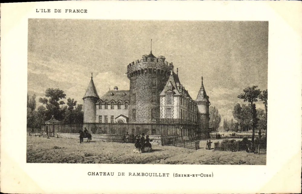 Château de Rambouillet — Seine-et-Oise — Édition Artistique SUPRA Paris - Recto