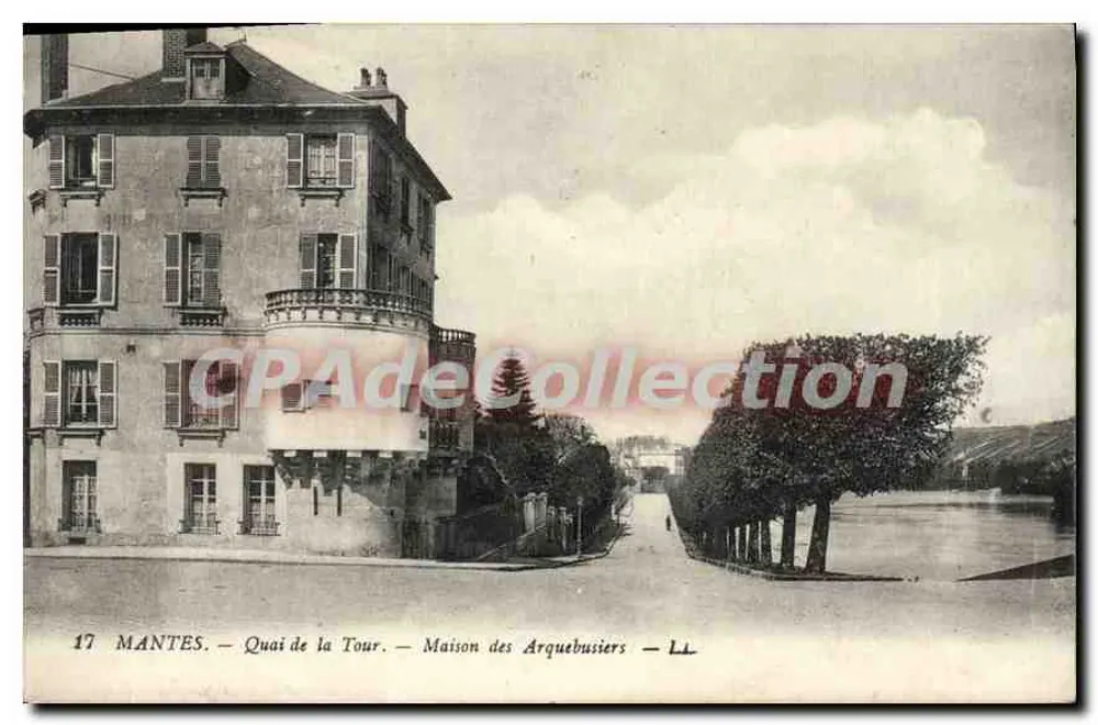 Mantes - Quai de la Tour - Maison des Arquebusiers — LL - Vorderseite
