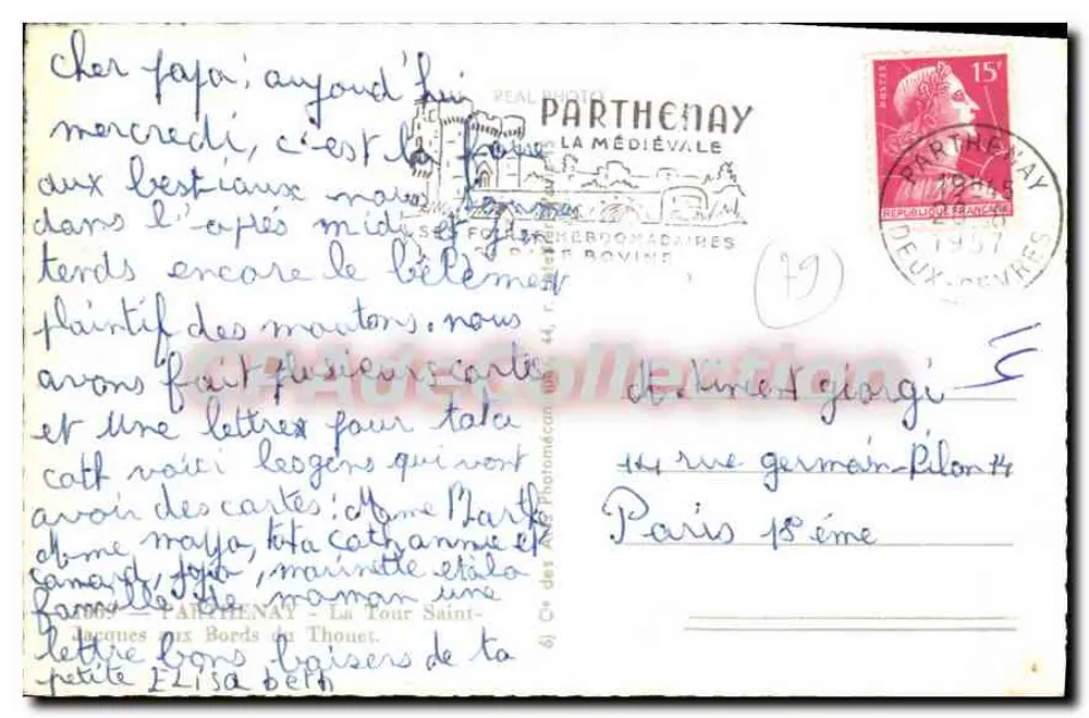 La Torre Saint-Georges a Parthenay — editore Cap - Verso