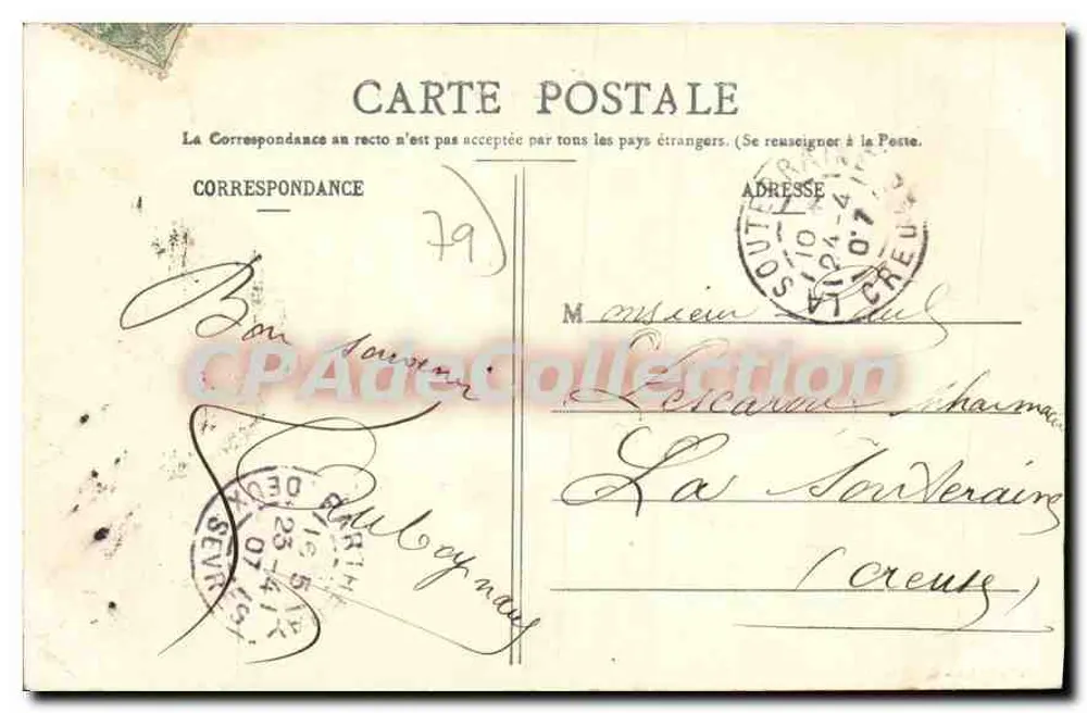 Parthenay — Le Thouet à Pompaîrin (3e Édition) — Éditions L. Chéron, n°43 - Verso