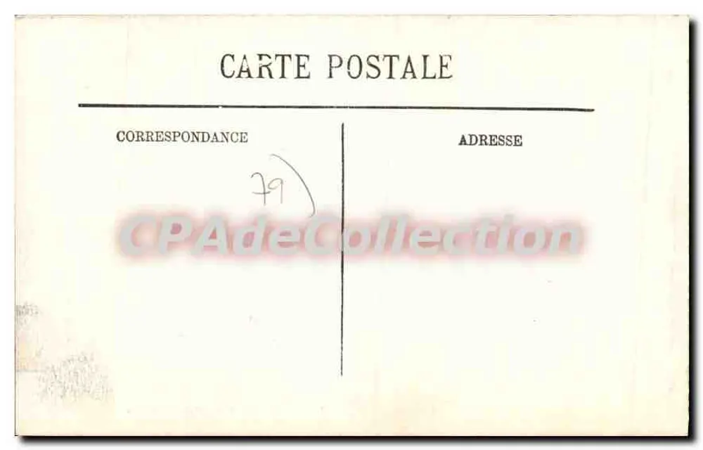 Niort — O Hospital — N.G. - Verso