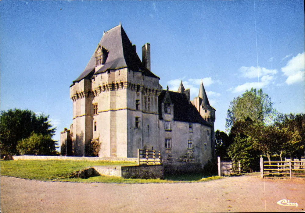 Schloss Cherveux — Deux-Sèvres — Camblier Imprimeur Maçon - Vorderseite