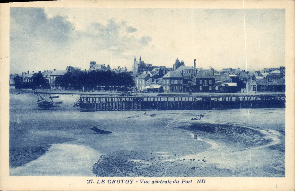 Le Crotoy - Vista geral do Port ND - Frente