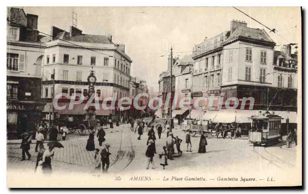 Amiens — Plac Gambetta — LL. n°35 - Awers