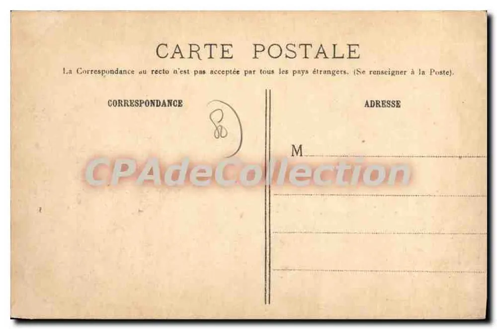Albert (Somme) — Ein Stück des zerstörten Landes — L'H, Paris - Rückseite