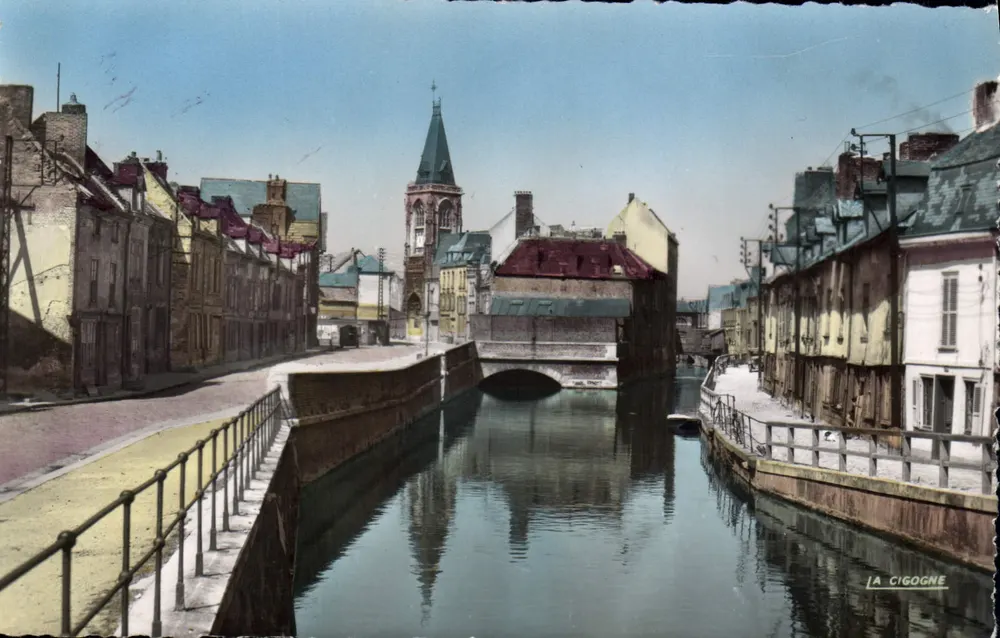 Amiens — Rue des Majots — La Cigogne, n°80.021.58 - Frente
