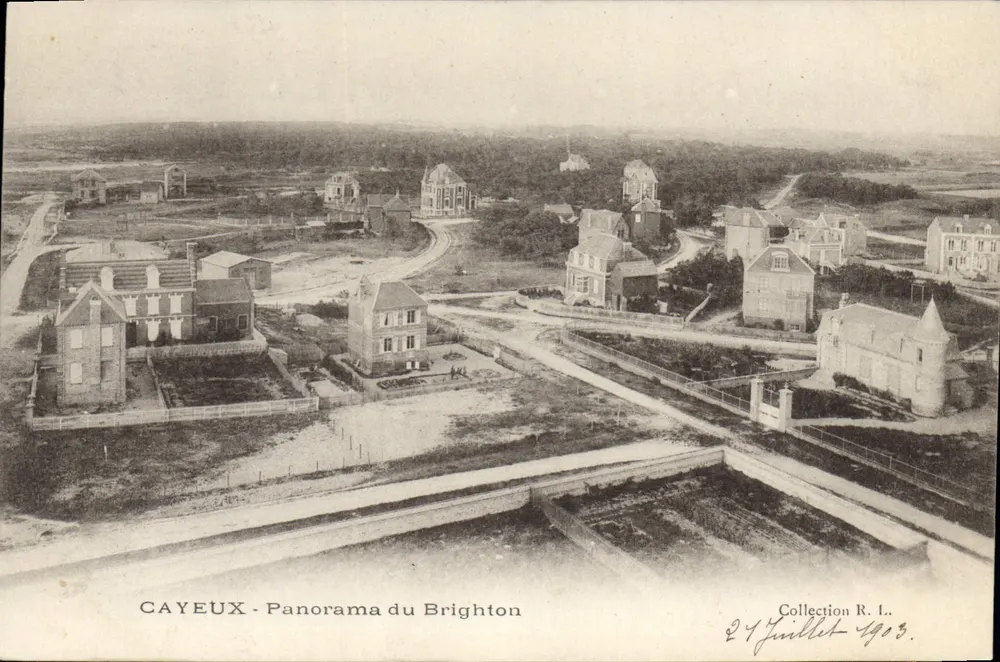 CAYEUX - Panorama do Brighton — Coleção R. L. — 24 Julho 1903 - Frente