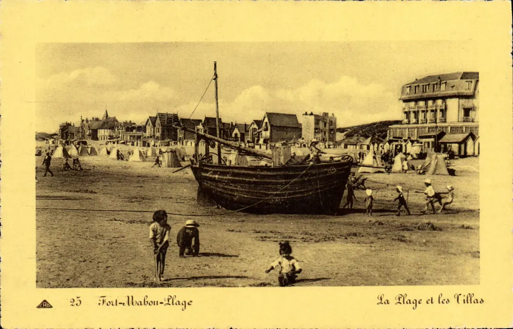 Fouil-Abou-Plage — Die Strand und Villen — Edition Librairie SOUFFLET Nr. 25 - Vorderseite