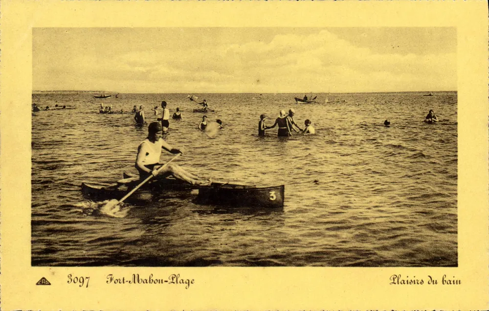 Fort-Mahou-Plage — Prazeres do banho — Edição SOUFFLET n°3097 - Frente