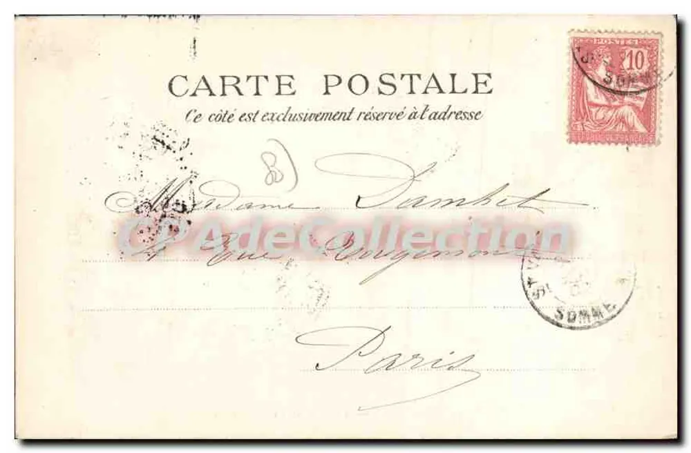 Saint-Valéry-sur-Somme — Eingang zur Bucht von Somme — F.A. 5025 - Rückseite