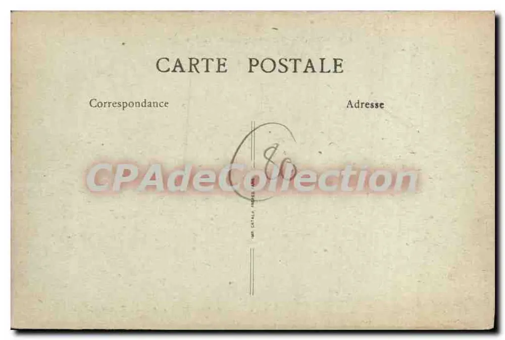 Moreuil (Somme) — Straße des Santerre — Cagniônele-Ausgabe - Rückseite
