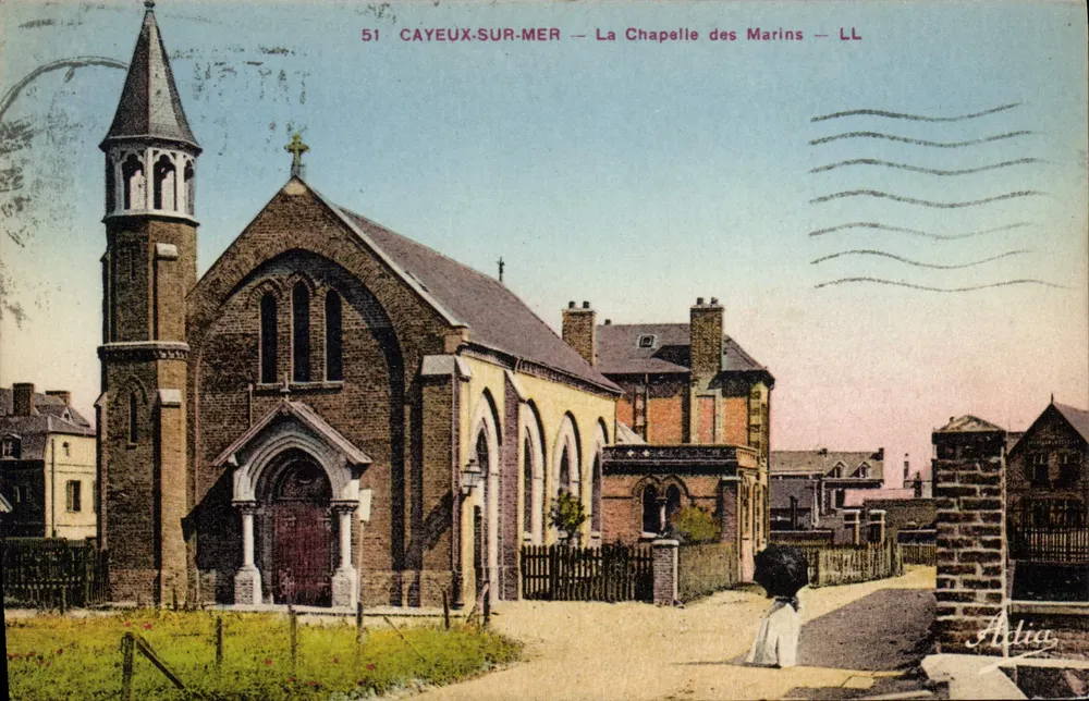 CAYEUX-SUR-MER — Die Kapelle der Seefahrer — Actia - Vorderseite