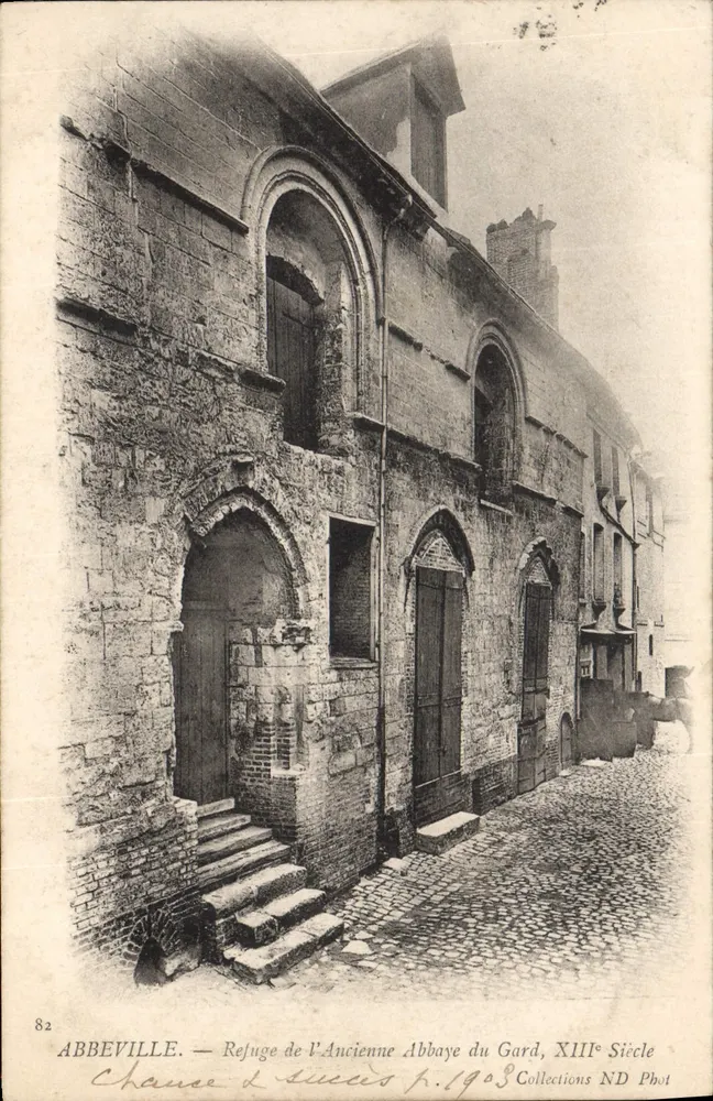 Abbeville — Refuge der Alten Abtei Gard, 13. Jahrhundert — Collections ND Phot - Vorderseite