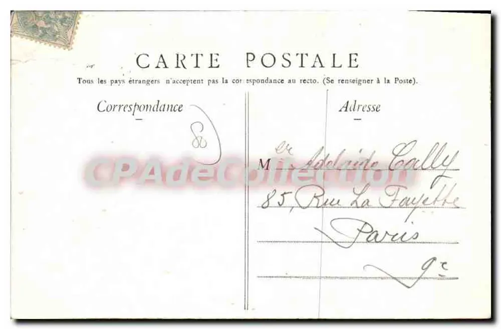 Amiens — A Estação do Norte — Ida Jagg, n°50 - Verso