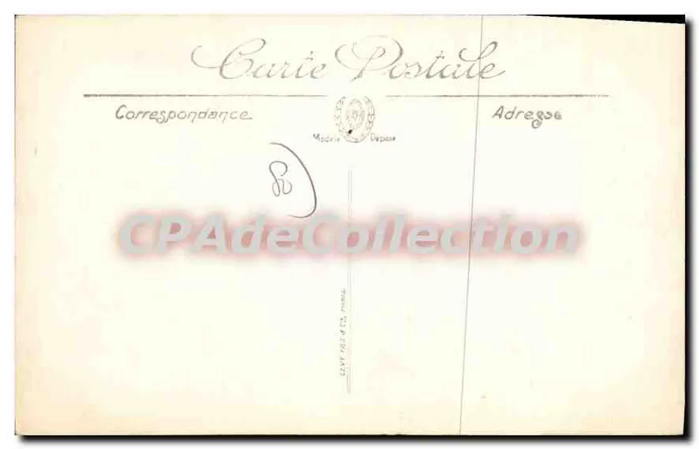 Amiens — La Rue des Trous-Cailloux — LL - Verso
