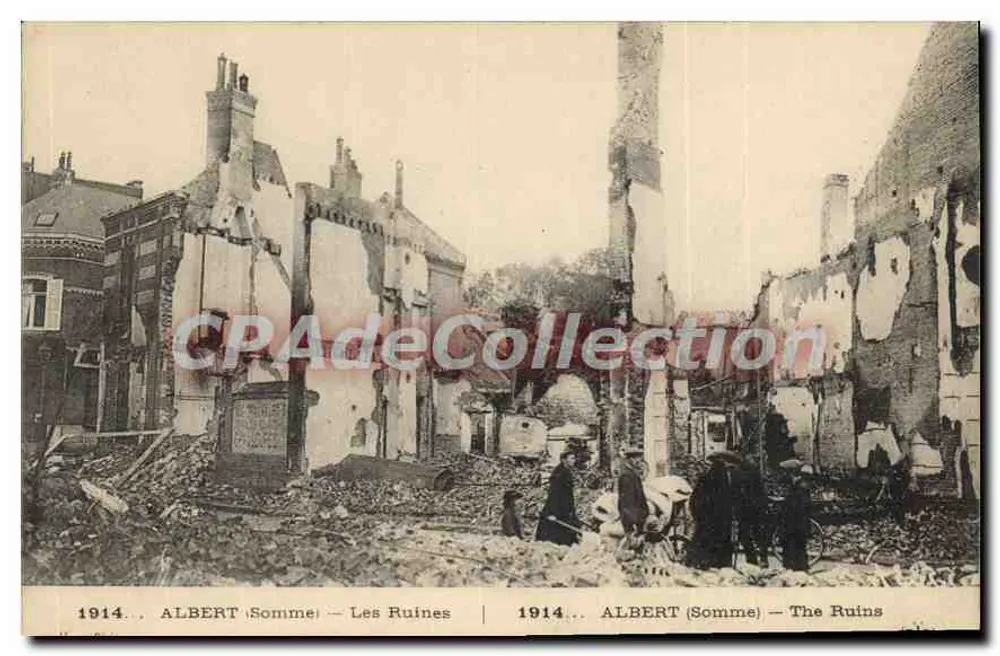 Albert (Somme) — As Ruínas — CPAdeCollection - Frente
